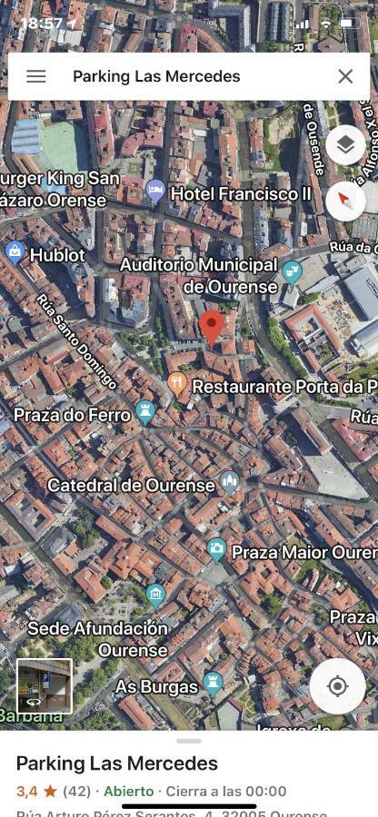 Appartement Piso Centro à Ourense Extérieur photo